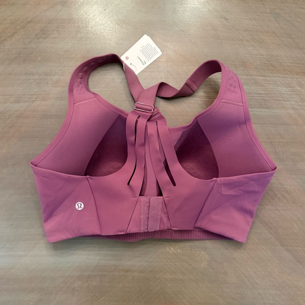 NWT 36DDD Lululemon Air Support Bra - Vintage Plum/Vivid Plum - Picture 5 of 6